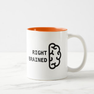 Right Brained Coffee Mug