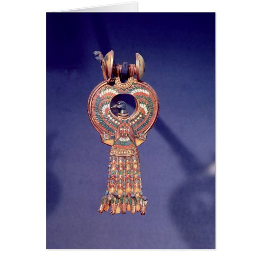 Right earring from a pair earrings with a cards (Front)