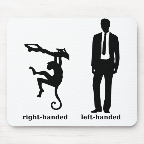Right_handed Chimp Left_handed Man Mouse Pad