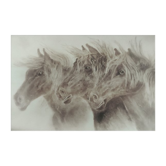 Right into the Wind Acrylic Print (Front)