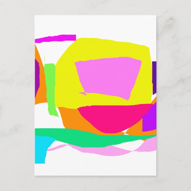 Right Left Footprint Snow in Summer Recipe Postcard (Front)