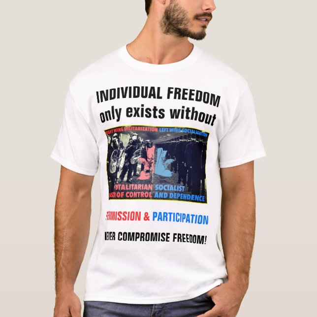 Right & Left (light) T-Shirt (Front)