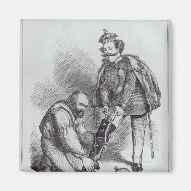 Right Leg in the Boot at Last' Magnet (Front)