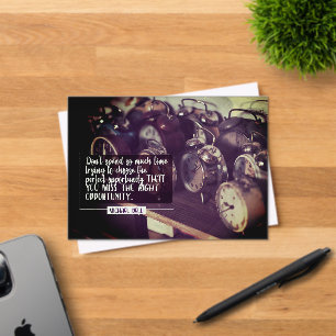 Right Opportunity Acrylic Invitations