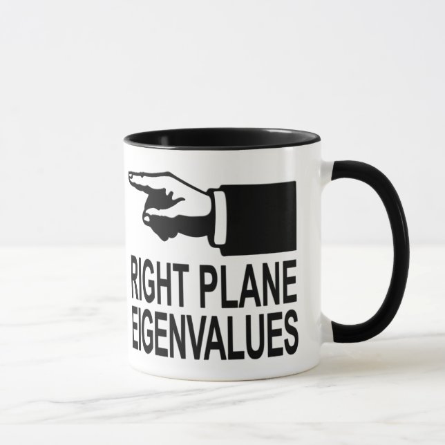 Right Plane Eigenvalues Mug (Right)