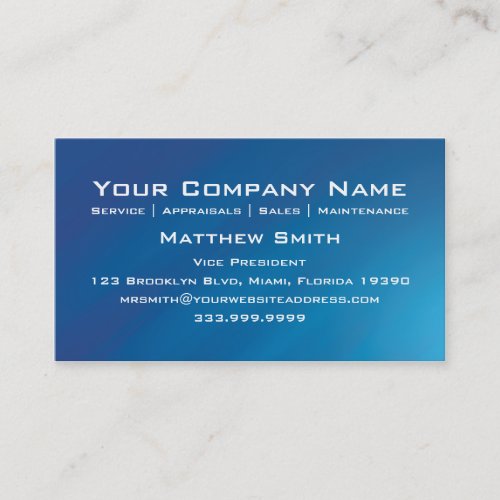 Right Sky Business Card