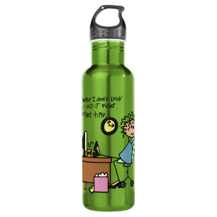 Right The First Time Humor Stainless Steel Water Bottle