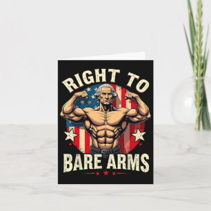 Right To Bare Arms George Washington Bodybuilder G Card