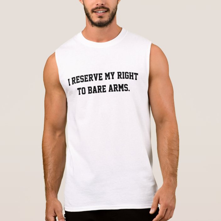 Right To Bare Arms Sleeveless Shirt 4664