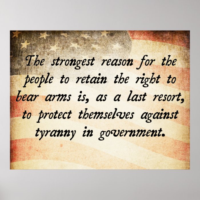 Right To Bear Arms Print