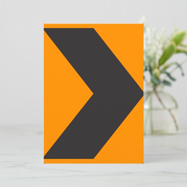 Right Turn Road Sign Invitations (Creator Uploaded)