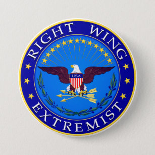 Right Wing Extremist Button