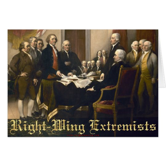 Right-Wing Extremists Card