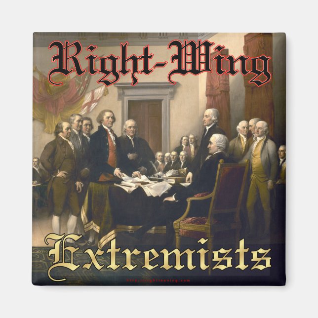 Right-Wing Extremists Magnet (Front)
