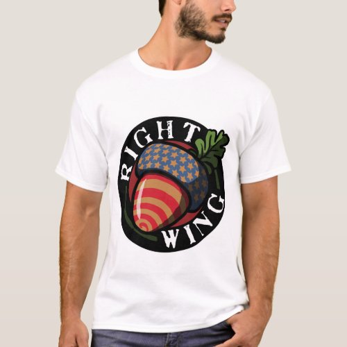 Right Wing Nut T_Shirt