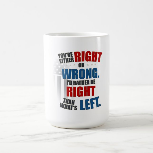Right, Wrong Coffee Mug (Center)