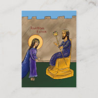 Righteous Esther Paper Icon Card (extra small)