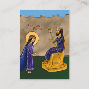 Righteous Esther Paper Icon Card (extra small)