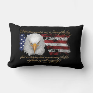 Righteous Patriotism Lumbar Pillow
