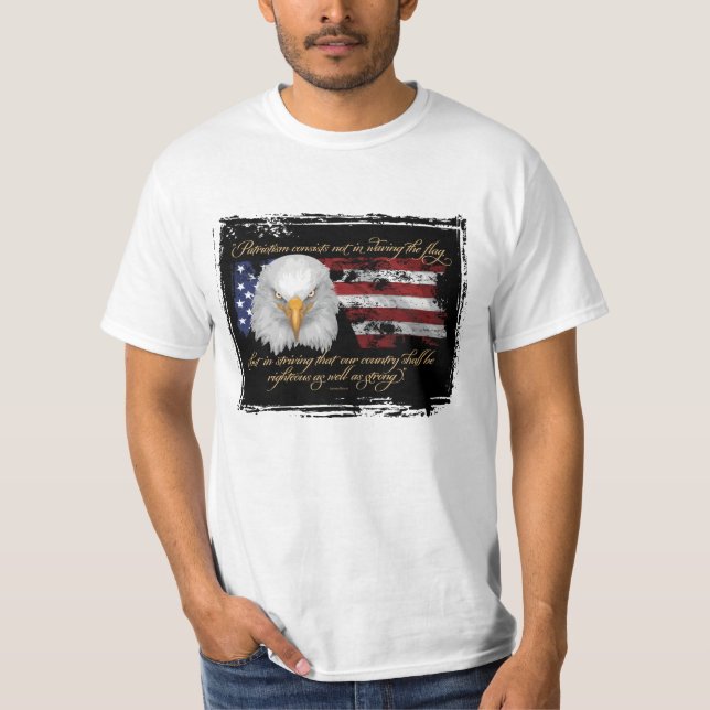 Righteous Patriotism T-Shirt (Front)