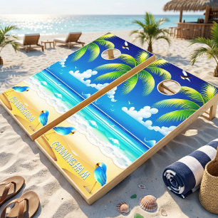 Righteous Rainbow Trendy Cool Cornhole Set