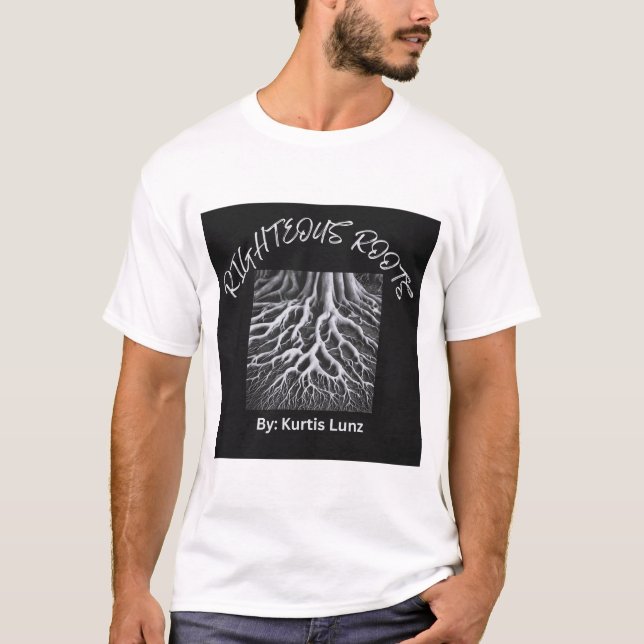 Righteous Roots Album Cover T-Shirt White (Front)