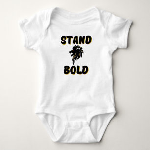 Righteous Stand Bold As Lions Baby Bodysuit