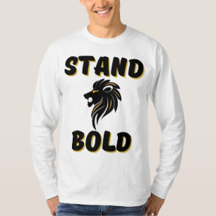 Righteous Stand Bold As Lions Men's Long Sleeve T-Shirt