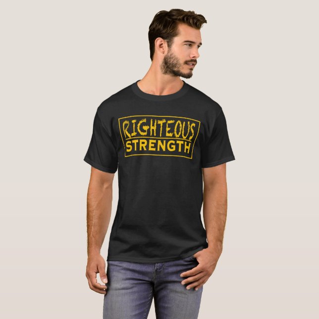 Righteous Strength Logo T-Shirt (Front Full)