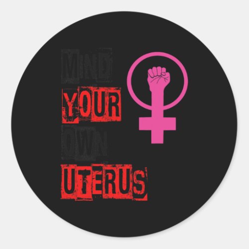 Rights Notorious Rbg Ruth Bader Ginsburg Feminist  Classic Round Sticker