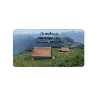 Rigi Kulm Old Barns Label