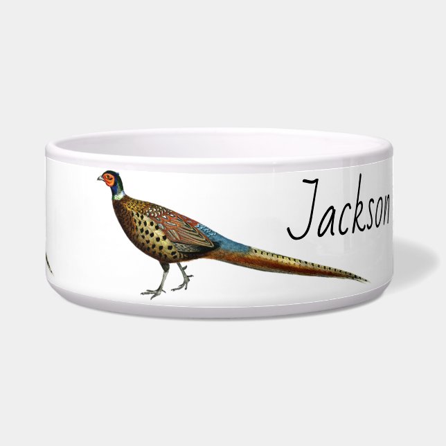 Rigneck Pheasant  Bowl (Front)