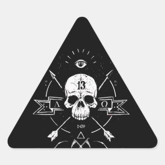 Rigor Mortis Triangle Sticker