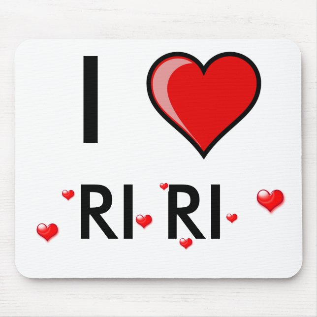 Rihanna fan mousepad (Front)