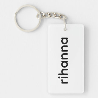 “Rihanna Iconic Fan | Bold & Stylish Music Keychain