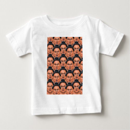 RIKISHI Sumo Wrestler Baby T_Shirt