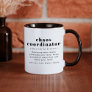 RILEY Chaos Coordinator Definition Office Coworker Mug