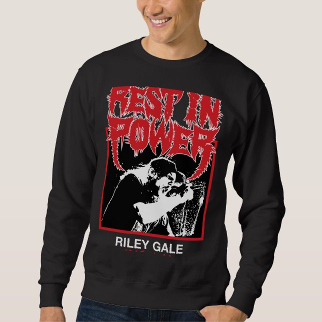 Riley Gale Power Trip RIP Classic DMN T-Shirt Sweatshirt (Front)