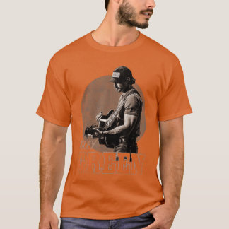 Riley Green Circle Guitar Photo family T-Shirt
