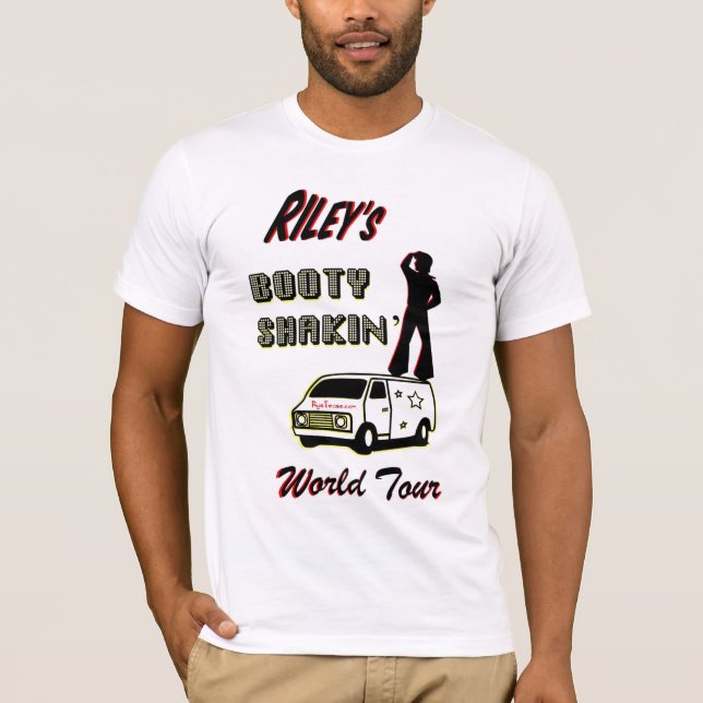 Riley's Booty Shakin' World Tour T-Shirt (Front)