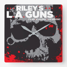 Riley's L.A.GUNS Orange Vinyl Cover Art