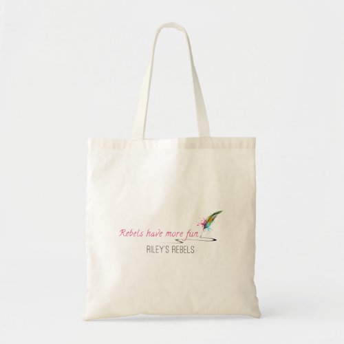 Rileys Rebels tote