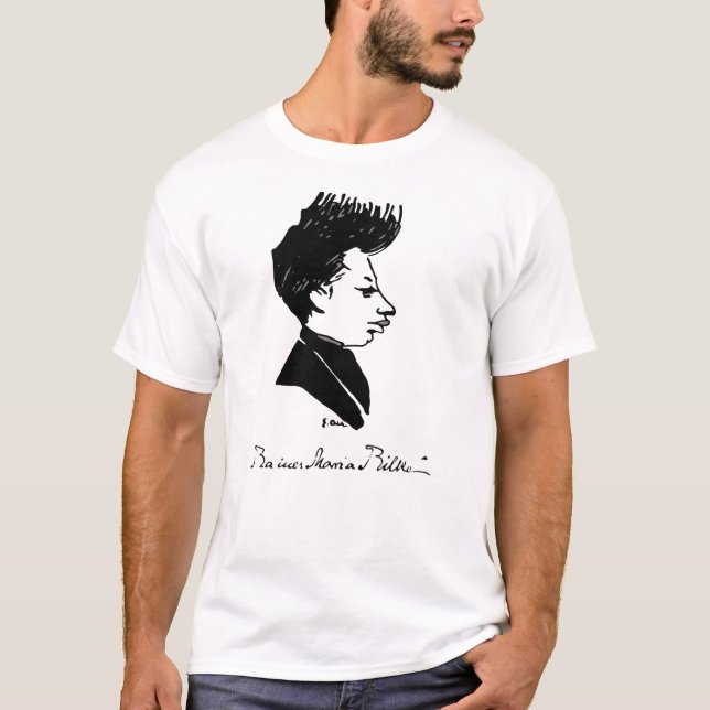Rilke - Caricature T-Shirt (Front)