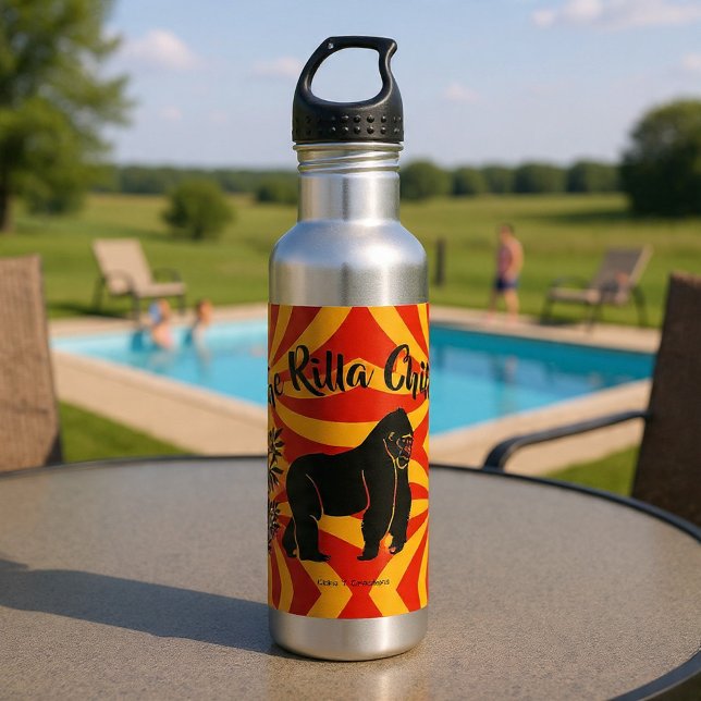 Rilla Chilla - Drink Containers Stainless Steel Water Bottle (Creator Uploaded)