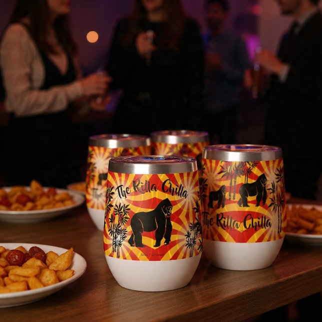 Rilla Chilla - Drink Containers Thermal Wine Tumbler (Creator Uploaded)