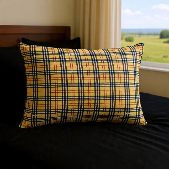 Rilla Plaid Accent Pillow (Creator Uploaded)