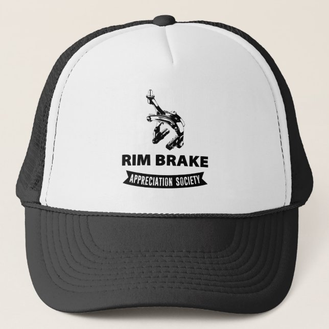 Rim Brake Appreciation Society Trucker Hat (Front)