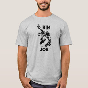 Rim Brakes Do The Job Cycling T-Shirt
