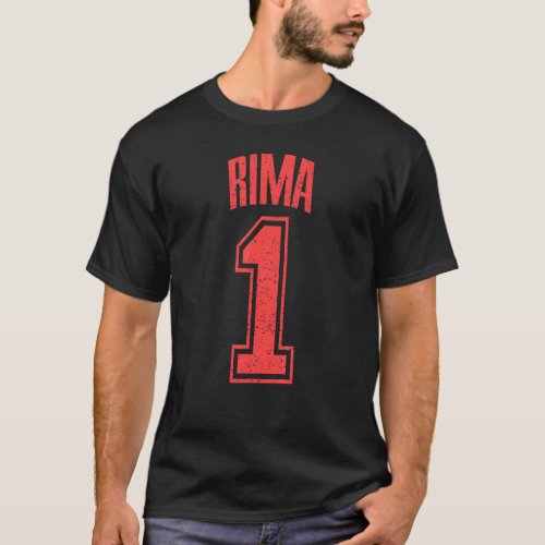 Rima Supporter Number 1 Biggest Fan T_Shirt