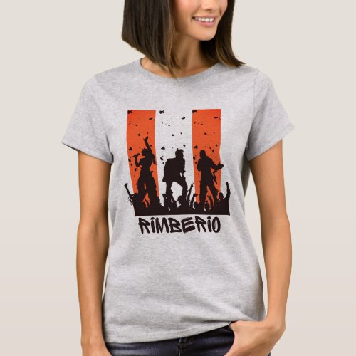 Rimberio Rhythms Urban Chic T_Shirt